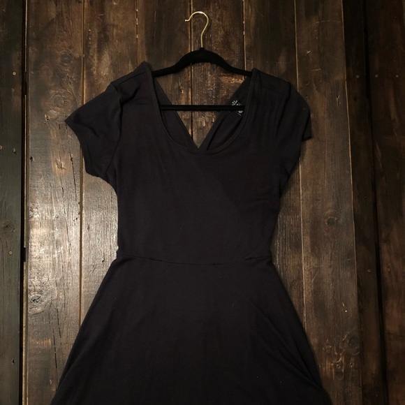 Rue21 Black Cut Out Back Dress - Picture 2 of 4